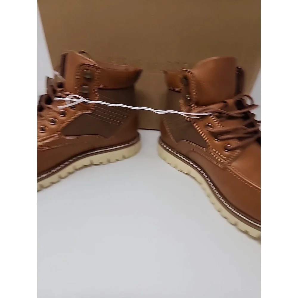 Steve Madden Men's‎ Bleeker Boot Size 8 Cognac